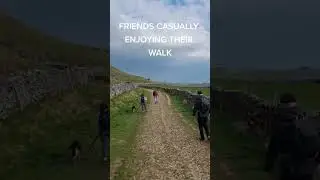 When you're always the one at the back! #ukhiking #hiking #ukhikers #hikinguk #uk #getoutside