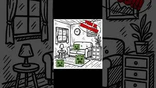 How Minecraft mobs actually spawn #minecraft #funny