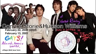 Connor Storrie & Hudson Williams: Astrology Synastry Reading📸 + FAME/ACTING INDICATORS