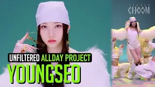 [UNFILTERED CAM] ALLDAY PROJECT YOUNGSEO(영서) 'WICKED' 4K | STUDIO CHOOM ORIGINAL
