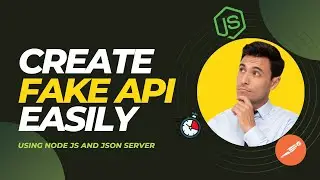 Create a Fake REST API with JSON-Server (No Experience) Darija |  الدارجة