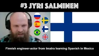 Polyglot Podcast #3 Jyri Salminen│Finnish engineer-actor from Imatra│Finnish episode