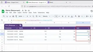How to create data entry form with validation and sum columns  in google forms