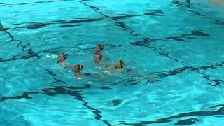 2014 Crocus Challenge - Flin Flon/Creighton Aqua Doves Recreational Group 1 Synchronized Swimming