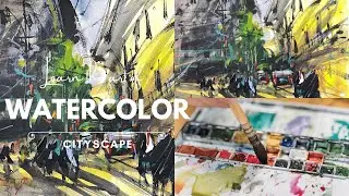 Mimo Mondal watercolor expression DEMO 