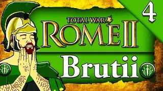 BARBARIANS CROSS THE DANUBE! Total War Rome 2: Brutii Roman Campaign Gameplay #4