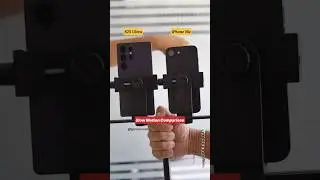 Samsung S25 Ultra Vs iPhone 16e Camera Slow Motion Test