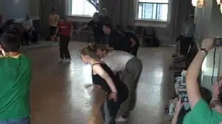 Daniel & Asa - Big Apple & Fast Dancing routine review.MP4
