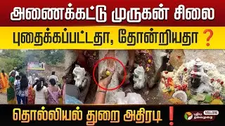 அணைக்கட்டு அதிசய முருகன்..மக்கள் புதைத்தார்களா? சுயம்பாக வந்ததா? தொல்லியல் துறை ஆய்வு! | Anaicut