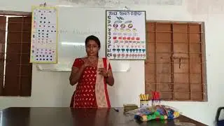 Teaching about Numbers value with sign language for Hearing impairment students in odia