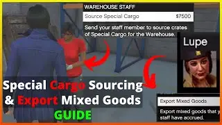 Export Mixed Goods & LUPE Special Cargo Sourcing GUIDE - EXPLAINED in Under 3 Minutes - GTA Online
