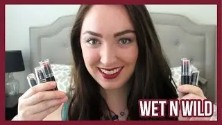 Wet n Wild Halloween Collection 2014 - Matte Lipsticks