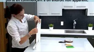 Wrap Ma Cuisine - Comment wrapper une porte - Extérieur seulement