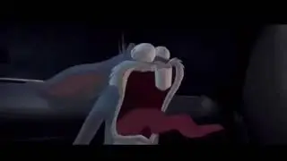 Bugs Bunny Scream buts its the whatsapp whistle remix.