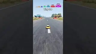 Mini car vs big car racing #shorts #ytshorts #trending