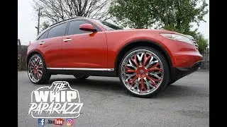 Wrapped Infiniti FX35 on 26