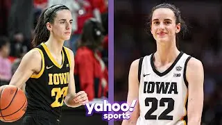 Iowa&rsquo;s CAITLIN CLARK breaks NCAA all-time scoring record | Yahoo Sports