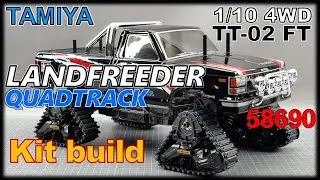 [RC] Tamiya Landfreeder Quadtrack(TT-02FT), Kit build