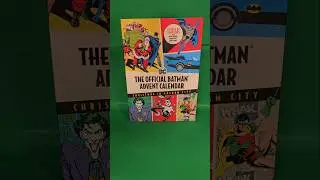 Batman Christmas advent calendar day 1 unboxing