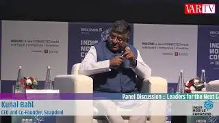 Kunal Bahl - CEO - Co-Founder - Snapdeal at India Mobile Congress 2019