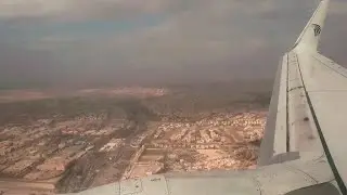 اجمل رحلة لشركة مصر للطيران منذ الاقلاع من مطار المدينة المنورة إلى الهبوط فى مطار القاهرة الدولي 