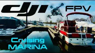 DJI FPV Cruising MARINA 🛥 4K