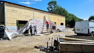 Off grid class Q Self build barn conversion in North Devon ep 15