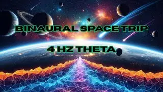 Binaural Space Trip &ndash; 4 Hz Theta | Deep Relax & Lucid Dreaming.
