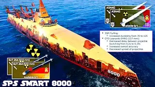 SPS SMART 8000☠️Buffed Like Crazy! Best Ship After Buff! Ultimate Power Shift! Modern Warships