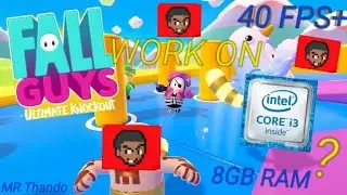 Fall guys  Ultimate knock out Low end PC/Laptop gameplay  HD 620- Memes -Caleb city
