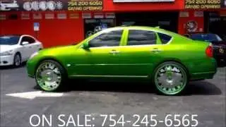 AceWhips.NET- Candy Slime Green Infniti M on 26