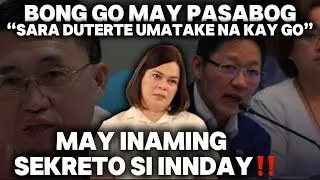 BONG GO MAY PASABOG SA MGA DISCAYA