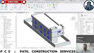 Part 4 - Revit Structural Elements Setup | Wall, Beams, Parapet