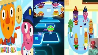 Who Took The Cookie Noodle & Pals Super Simple Songs Tiles Hop Puzzle Top