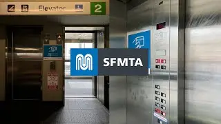 Прекрасно звучащие гидравлические лифты National Scenic Elevators - гараж North Beach - Сан-Франц...