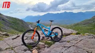 A DAY OF MOUNTAIN BIKING IN TORRIDON - COULAGS TO ACHNASHELLACH