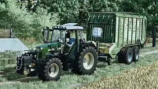 LS25 -= Pfaffenwinkel =- Mais dreschen und Silo fahren mit der Niisyen