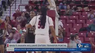 NMSU guard Shawn Williams enters transfer portal