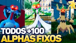 TODOS OS +100 POKÉMON ALPHAS FIXOS de Pokémon Legends Z-A