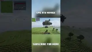 Minecraft RTX EPIC Voyage with Warship 350+ MODS & SHADER (MCATRIX WORLD #11) SHORT 11