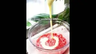 Korean Strawberry Milk yummy delicious healthy kids friendly weight gaining drinks