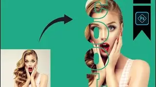 Photoshop Tutorial | Text Masking Effect | Typography | 2024 #trending