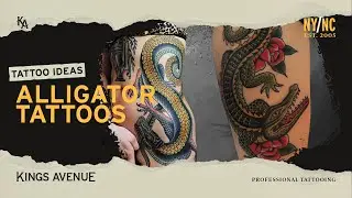 Alligator and Crocodile Tattoos