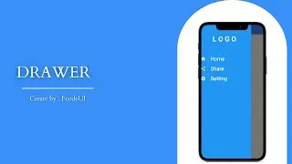 Drawer | Flutter | Flutter Tutorial 2023 | Flutter UI | Flutter Widget | Widget | Flutter App