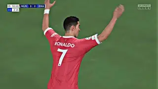 FIFA 22 (PS5) Cristiano Ronaldo Last Minute Goal Celebration  #fifa22