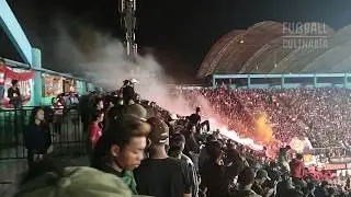 Jakmania - Persija Fans.Pyro, Stimmung & Fanges&auml;nge - Post Match Vibes, Away Sleman 24102019
