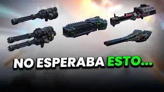 Probamos Hangar con solo ARMAS T1 en Ligas Altas War Robots WR 
