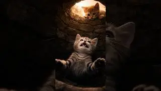 kitty 🐈 cat friendship #shorts #shots #cartoon #explore #animation #aishorts #animals @MrBeast