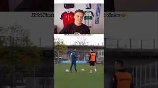 XABI ALONSO ENSEÑA a GRIMALDO a CHUTAR BIEN 🤩 #futbol
