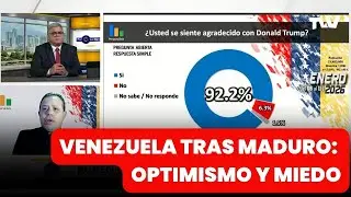 92 % AGRADECE A TRUMP, PERO EL CHAVISMO AÚN SE PERCIBE EN EL PODER | Por la Mañana con Carlos Acosta